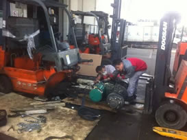 中本叉車教你柴油叉車車燈如何維修保養